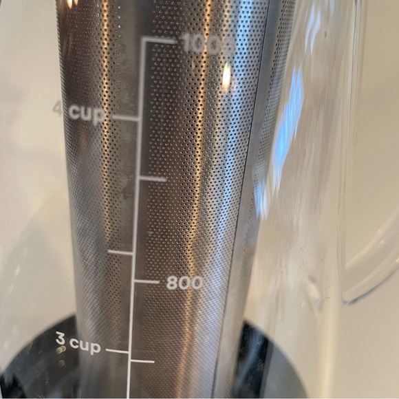 RJ3 Ovalware Airtight Cold Brew Iced Coffee Maker 1.0L + Ice Tea Pot Glass 4 Cup - Picture 3 of 14